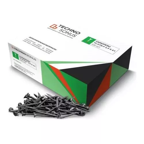 Саморезы ТехноСонус ТС-XTN-F 3.9х41 (500 шт.)