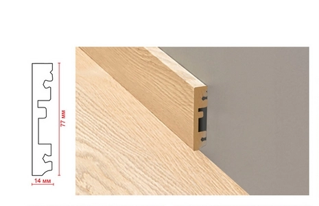 Плинтус высокий Vitality арт.SFPSK05134 (14x77x2400мм)